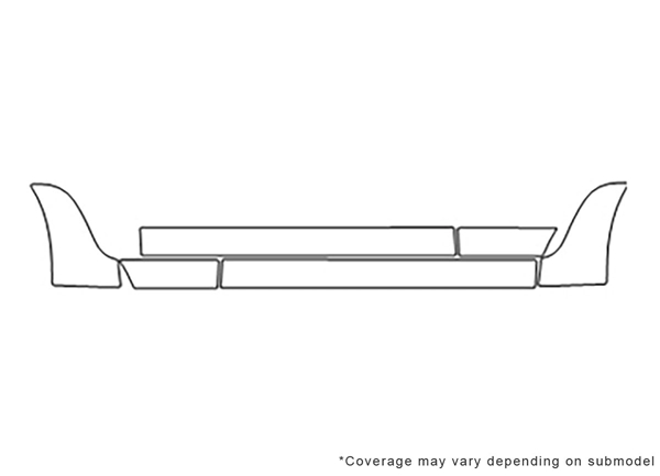 ##LONGDESCRIPTIONNAME2## Avery Dennison Clear Bra Door Cup Paint Protection Kit Diagram