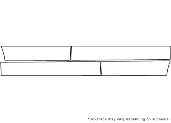 ##LONGDESCRIPTIONNAME2## 3M Clear Bra Door Cup Paint Protection Kit Diagram