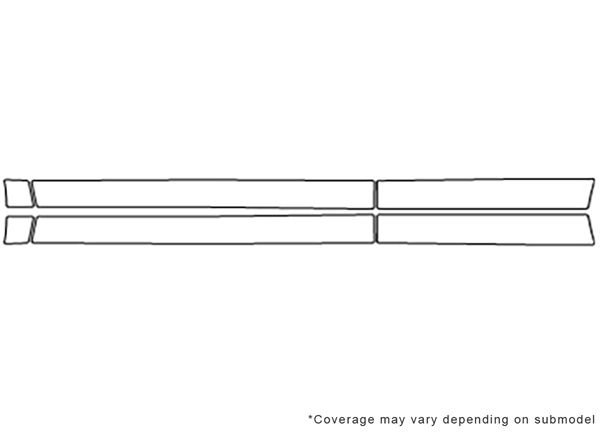 ##LONGDESCRIPTIONNAME2## 3M Clear Bra Door Cup Paint Protection Kit Diagram