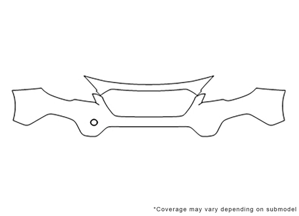 ##LONGDESCRIPTIONNAME2## 3M Clear Bra Bumper Paint Protection Kit Diagram