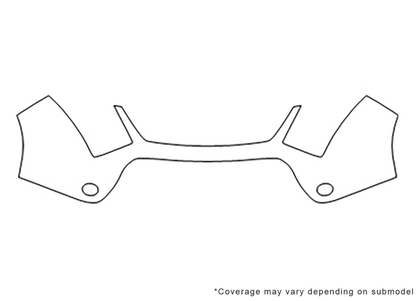 ##LONGDESCRIPTIONNAME2## 3M Clear Bra Bumper Paint Protection Kit Diagram