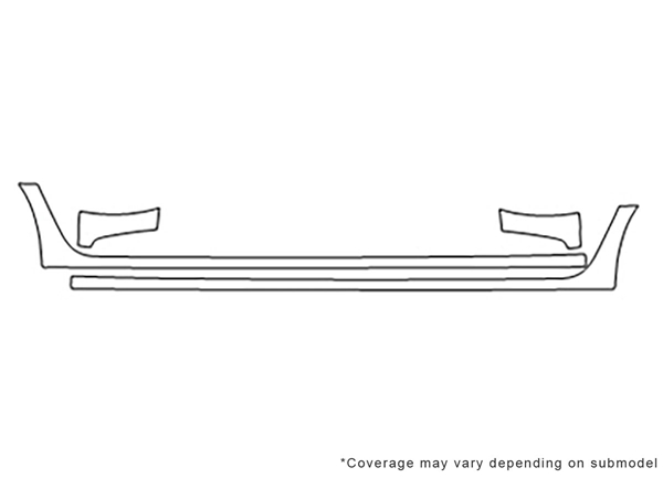 ##LONGDESCRIPTIONNAME2## 3M Clear Bra Door Cup Paint Protection Kit Diagram