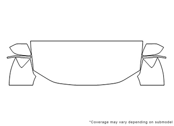 ##LONGDESCRIPTIONNAME2## Avery Dennison Clear Bra Hood Paint Protection Kit Diagram