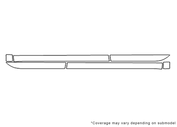 ##LONGDESCRIPTIONNAME2## 3M Clear Bra Door Cup Paint Protection Kit Diagram