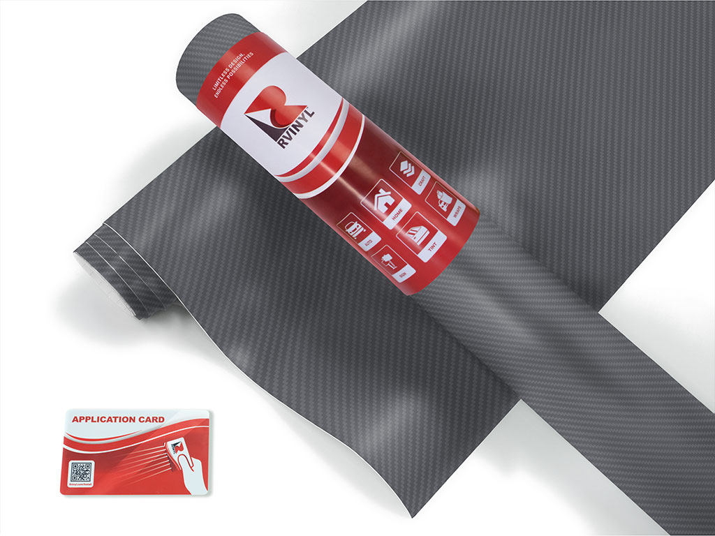 3M 2080 Carbon Fiber Anthracite Jet Ski Wrap Color Film