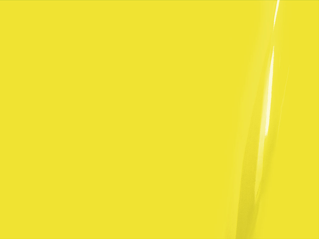 3M™ Wrap Film Series 2080 - Gloss Lucid Yellow