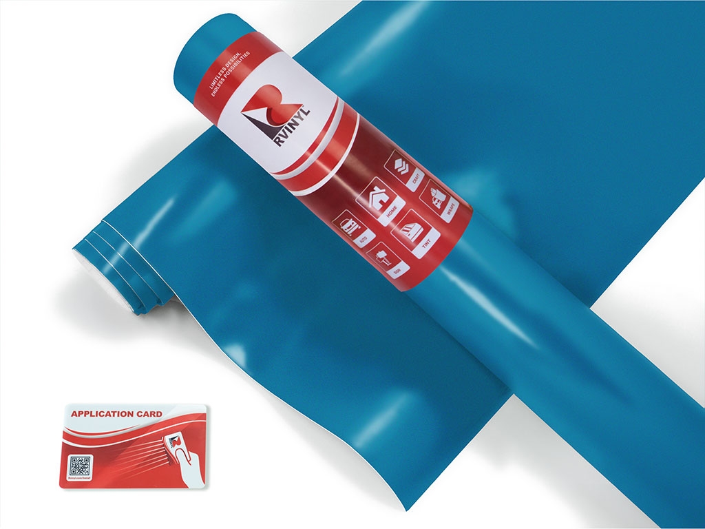 3M 2080 Satin Perfect Blue Scooter Wrap Color Film