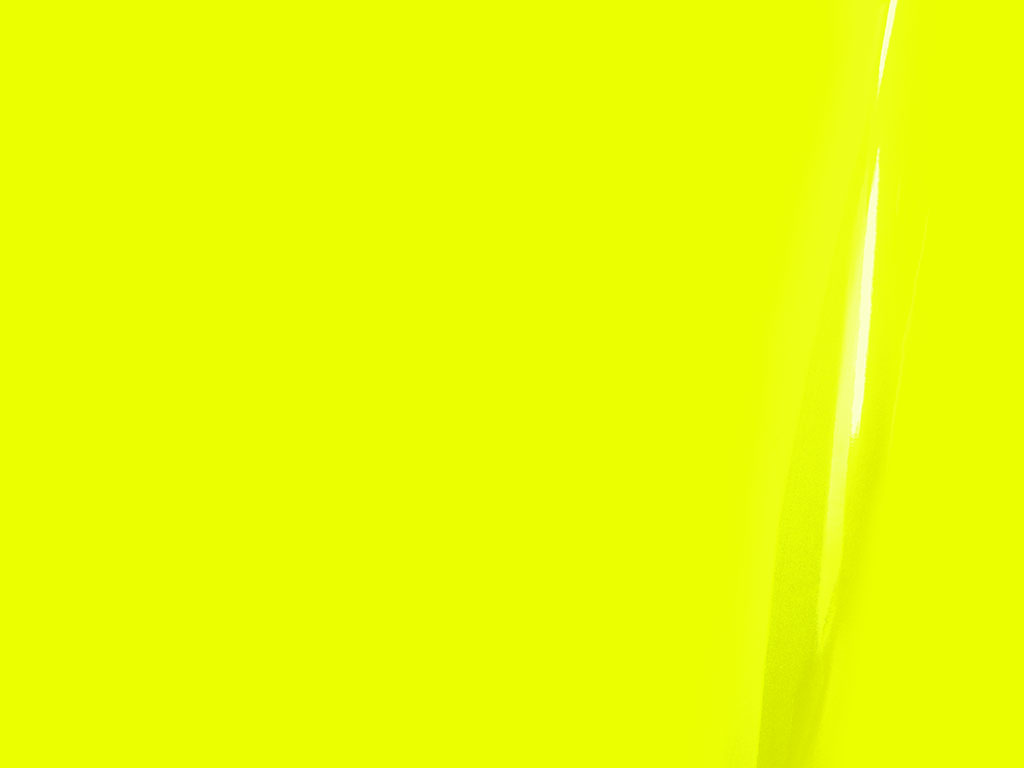 3M 1080 Satin Neon Fluorescent Yellow Dirt Bike Wrap Color Swatch