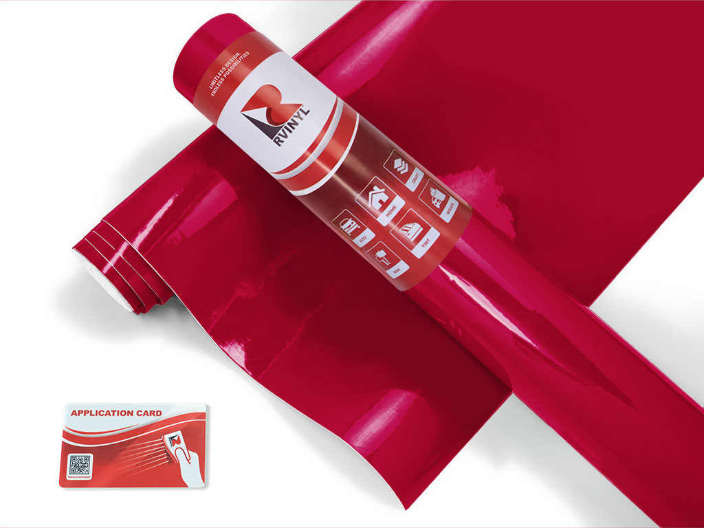 3M 180mC Deep Red Craft Vinyl Roll