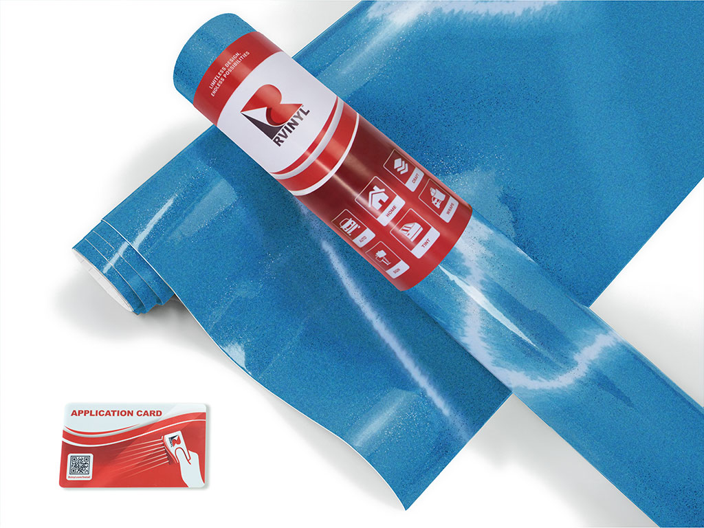 Light Blue Reflective Craft Vinyl Roll