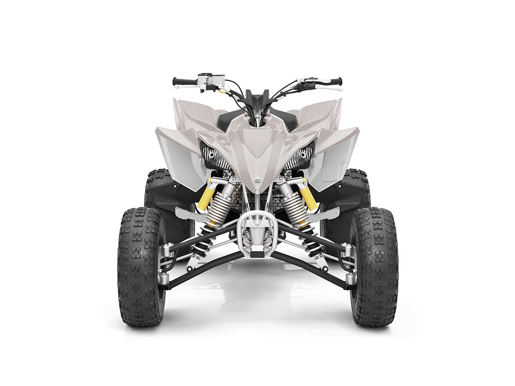 Rwraps 5D Carbon Fiber Epoxy Silver DIY ATV Wraps