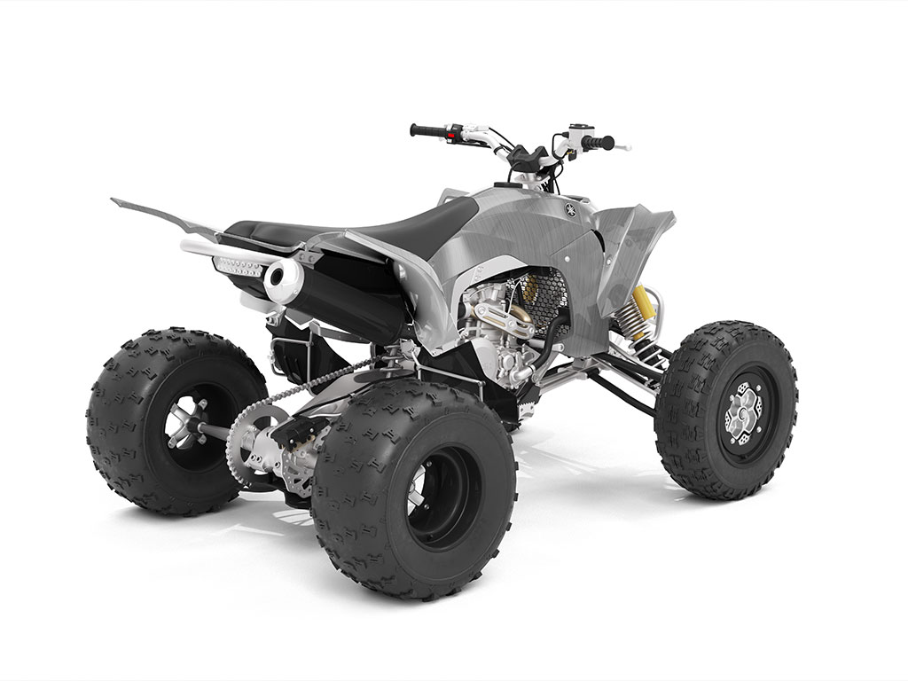 Rwraps Brushed Aluminum Gray ATV Vinyl Wraps