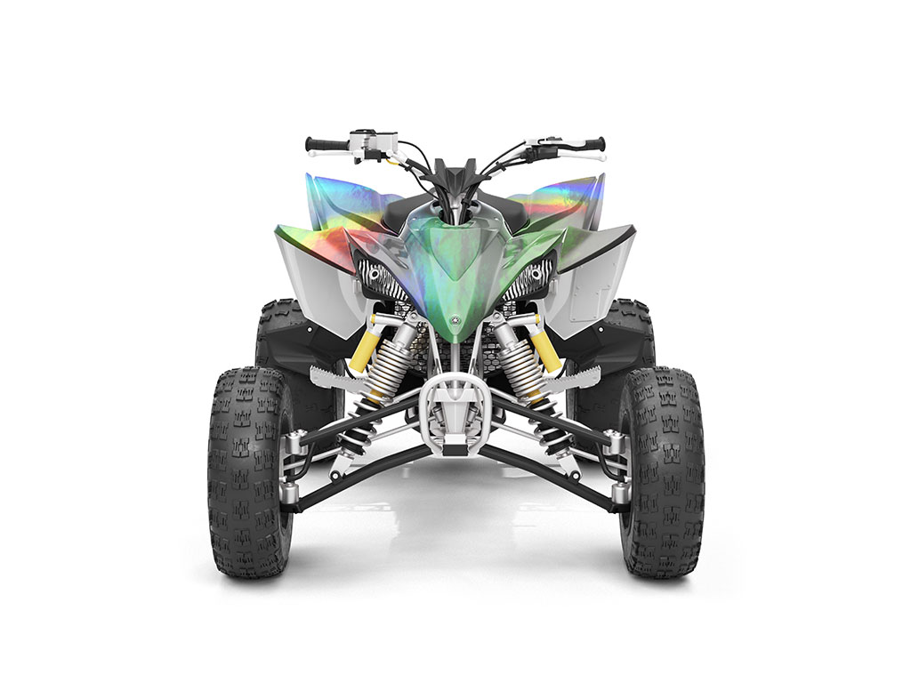 Rwraps Holographic Chrome Black Neochrome DIY ATV Wraps