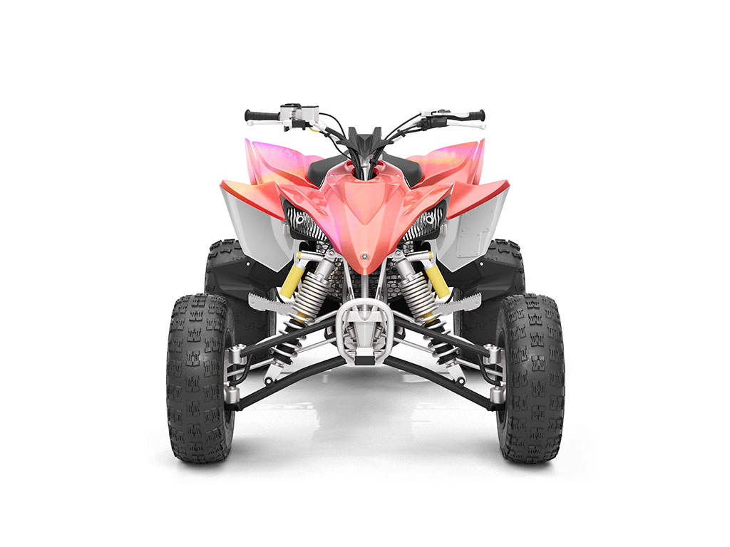 Rwraps Holographic Chrome Red Neochrome DIY ATV Wraps