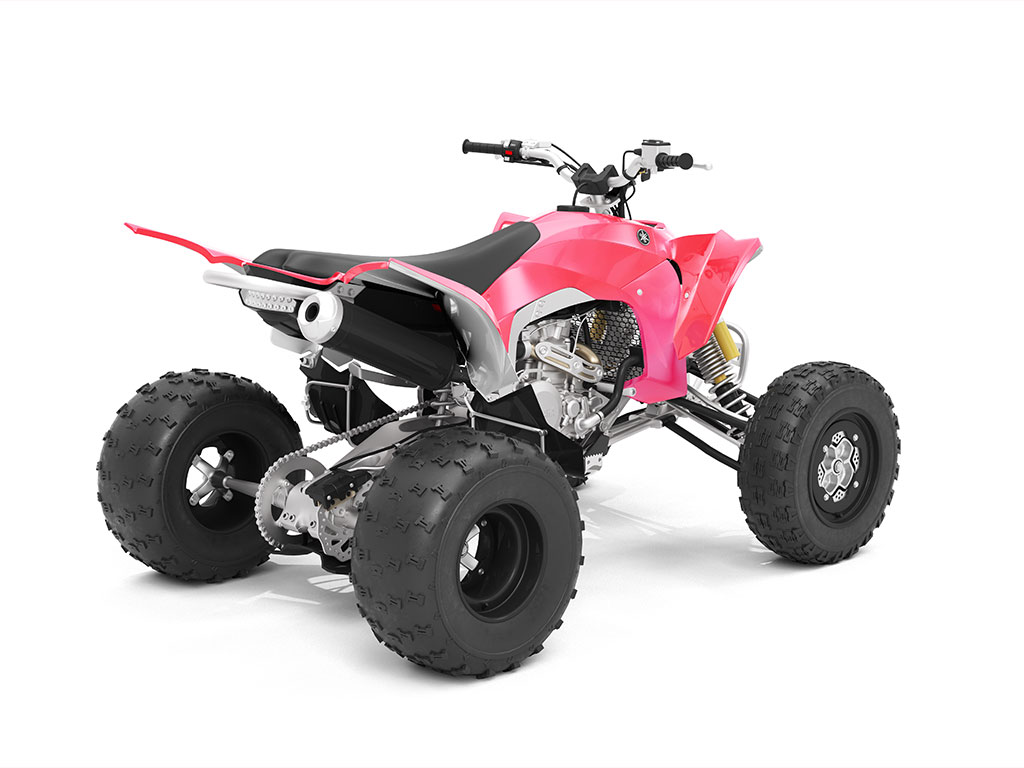 Rwraps Matte Chrome Pink Rose ATV Vinyl Wraps