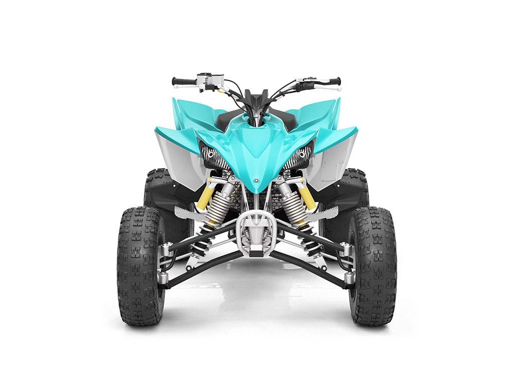 Rwraps Matte Chrome Teal DIY ATV Wraps