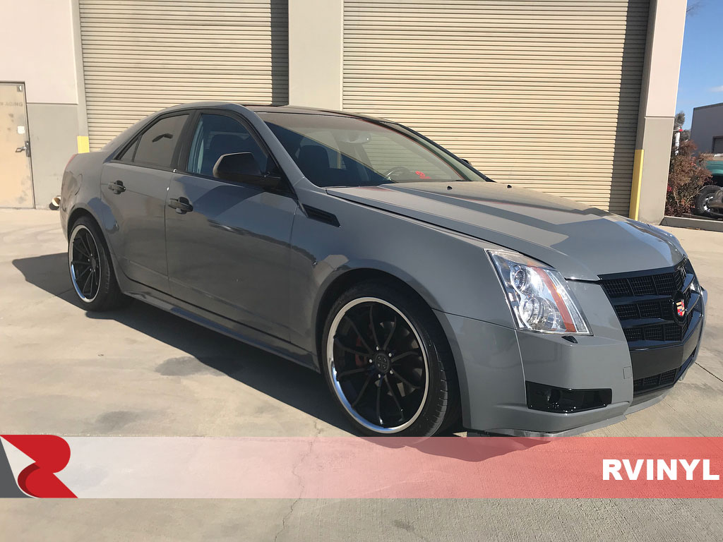 Avery SW 900 Gloss Dark Gray Cadillac Wrap