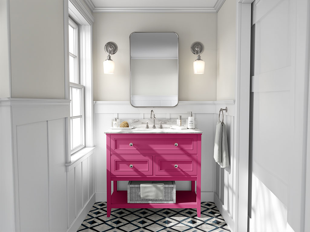 ORACAL 970RA Gloss Telemagenta DIY Bathroom Cabinet Wraps