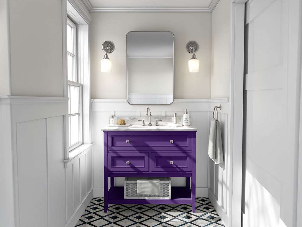 ORACAL 970RA Metallic Violet DIY Bathroom Cabinet Wraps