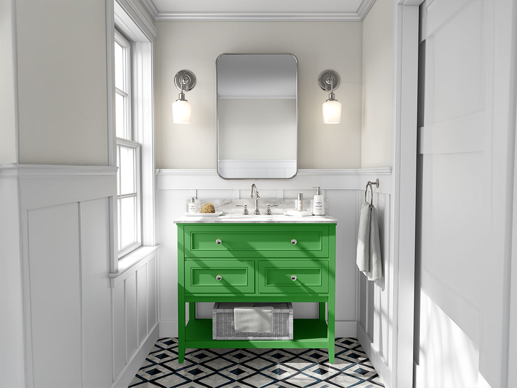 ORACAL 970RA Gloss Tree Green DIY Bathroom Cabinet Wraps