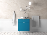 ORACAL 970RA Gloss Lagoon Bathroom Cabinetry Wraps