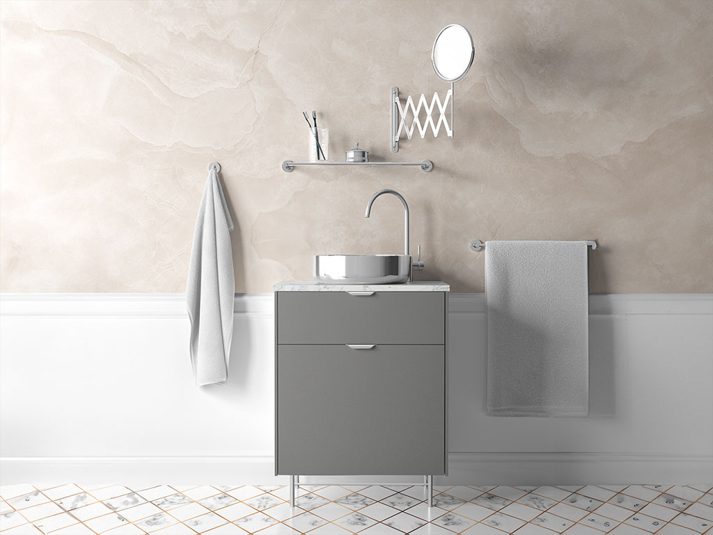 ORACAL 970RA Matte Metallic Graphite Bathroom Cabinetry Wraps