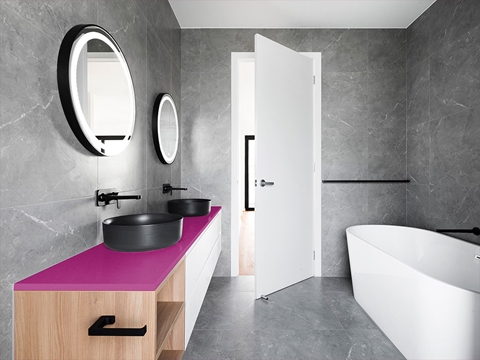 3M™ 1080 Gloss Fierce Fuchsia Bathroom Countertop Wraps