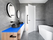 3M 2080 Gloss Intense Blue Bathroom Countertop Wraps