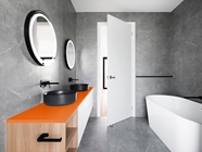 Avery Dennison SW900 Gloss Orange Bathroom Countertop Wraps