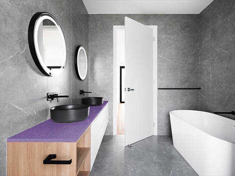 Avery Dennison™ SW900 Diamond Purple Bathroom Countertop Wraps