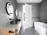 Avery Dennison SW900 Matte Metallic Anthracite Bathroom Countertop Wraps