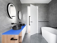 Rwraps Gloss Metallic Sapphire Bathroom Countertop Wraps