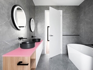 Rwraps Gloss Pink Bathroom Countertop Wraps