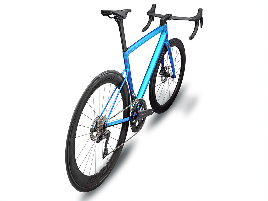 3M 1080 Gloss Blue Fire Bicycle Vinyl Wraps