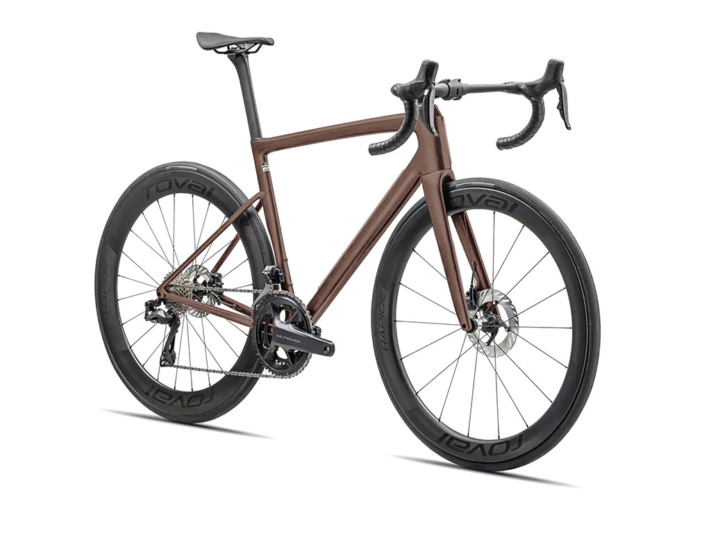 3M 2080 Matte Brown Metallic Bike Vehicle Wraps