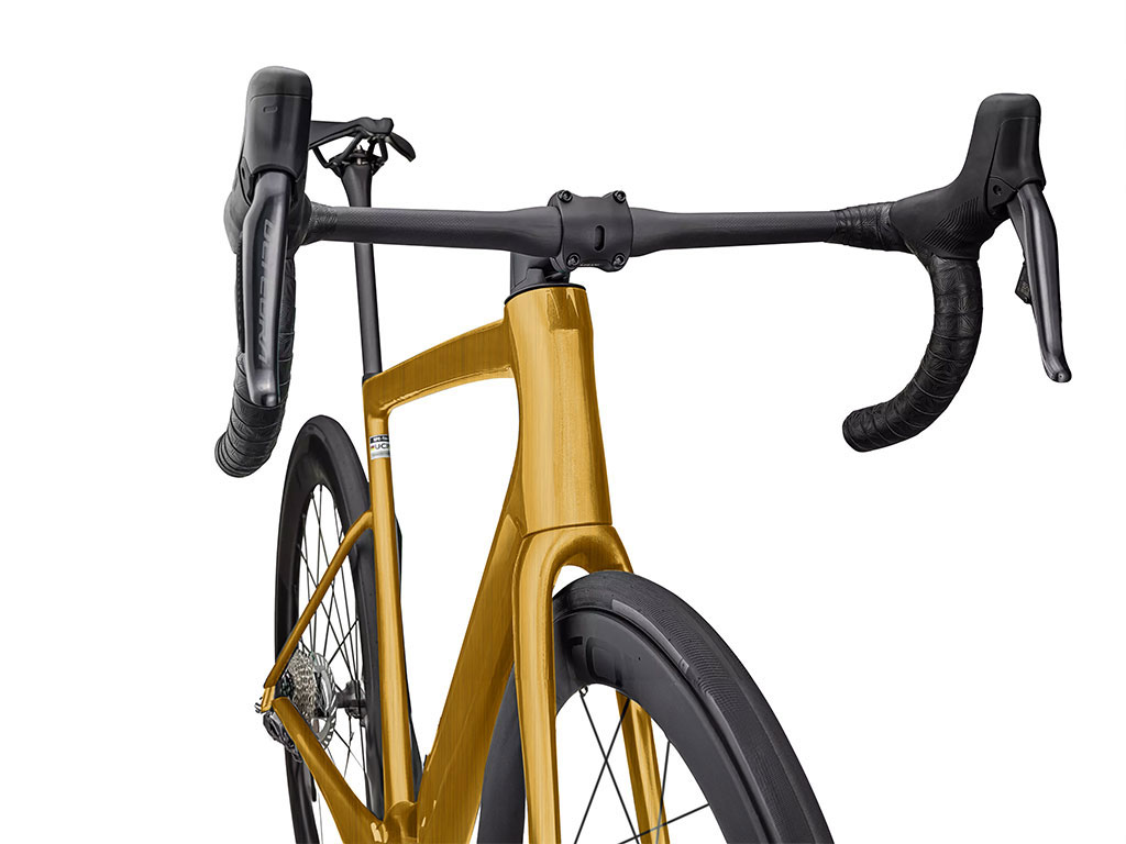 ORACAL 975 Brushed Aluminum Gold DIY Bicycle Wraps