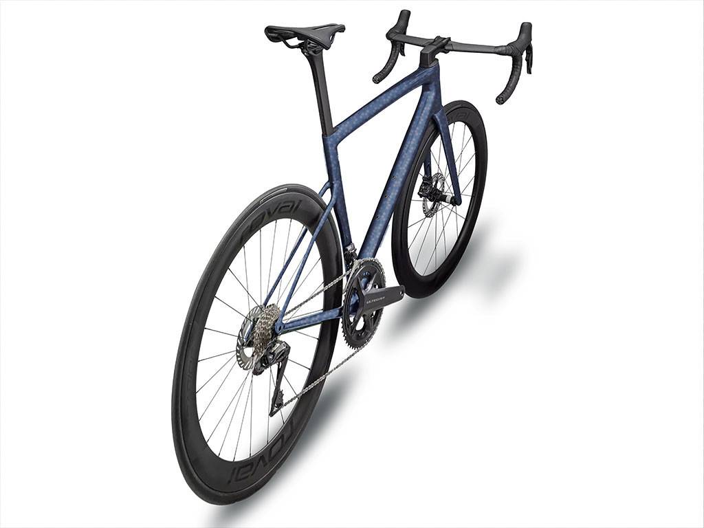 ORACAL 975 Honeycomb Deep Blue Bicycle Vinyl Wraps