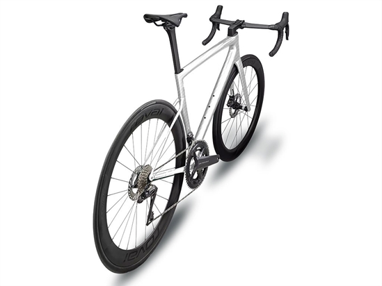 Rwraps 3D Carbon Fiber White Bicycle Vinyl Wraps