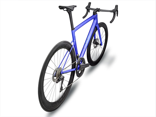 Rwraps Matte Chrome Blue Bicycle Vinyl Wraps