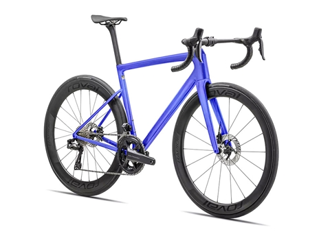 Rwraps™ Matte Chrome Blue Bicycle Wraps