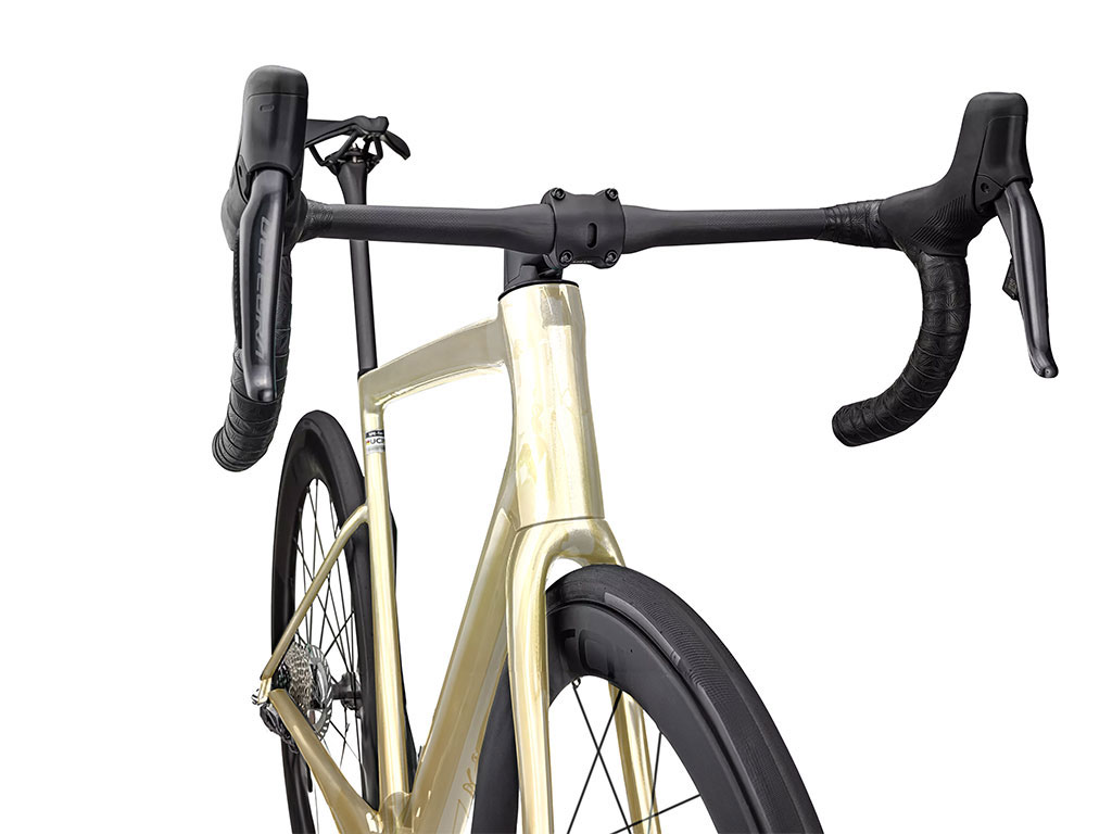 Rwraps Matte Chrome Champagne DIY Bicycle Wraps