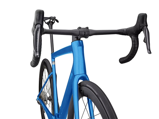 Rwraps Satin Metallic Ocean Blue DIY Bicycle Wraps