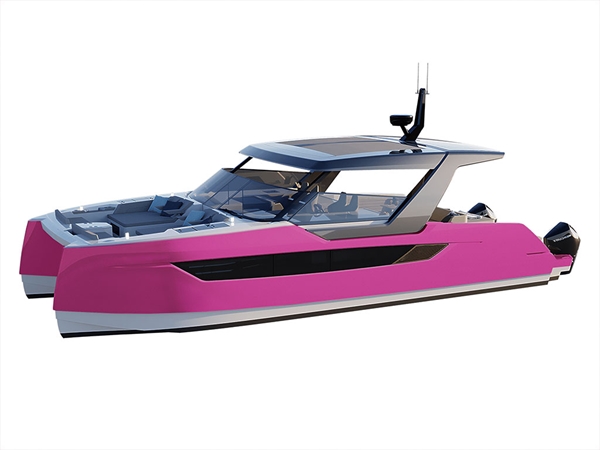 3M 1080 Gloss Fierce Fuchsia Catamaran Dual-Hull Vinyl Film Wraps