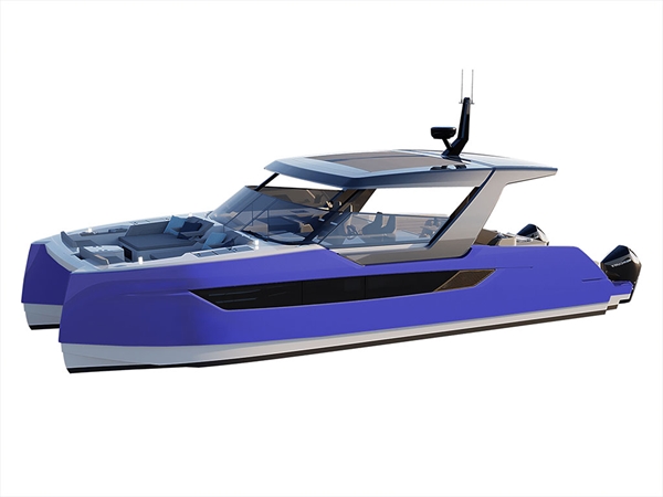 3M 1080 Gloss Blue Raspberry Catamaran Dual-Hull Vinyl Film Wraps