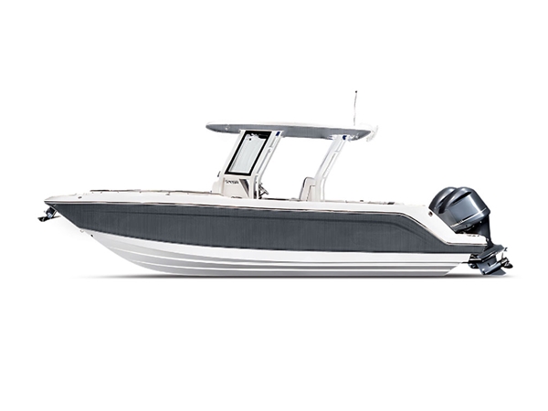 3M 2080 Brushed Steel Motorboat Wraps