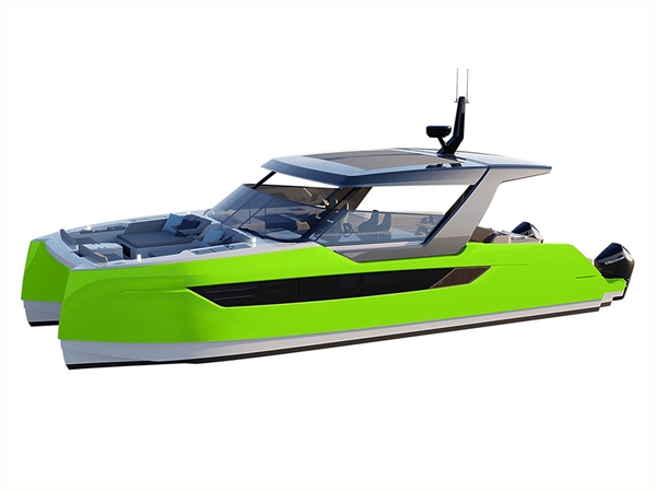 3M 2080 Gloss Light Green Catamaran Dual-Hull Vinyl Film Wraps