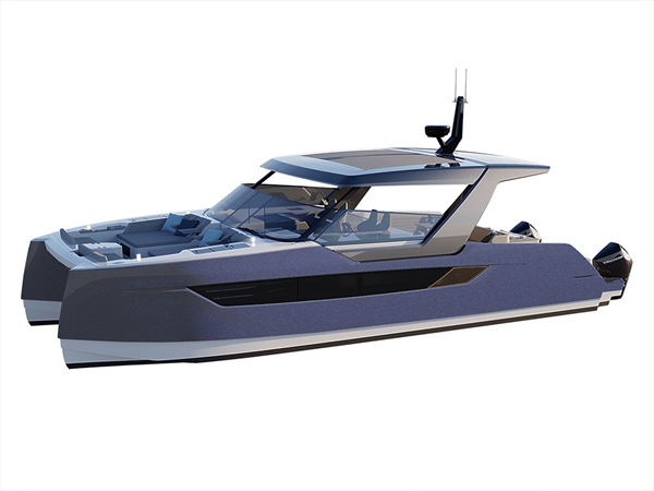 3M 2080 Gloss Midnight Blue Catamaran Dual-Hull Vinyl Film Wraps