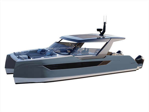 3M 2080 Matte Indigo Catamaran Dual-Hull Vinyl Film Wraps