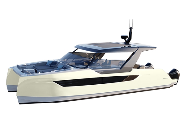 3M 2080 Satin Pearl White Catamaran Dual-Hull Vinyl Film Wraps