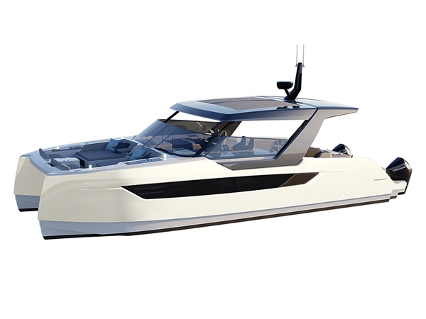 3M 2080 Satin Frozen Vanilla Catamaran Dual-Hull Vinyl Film Wraps